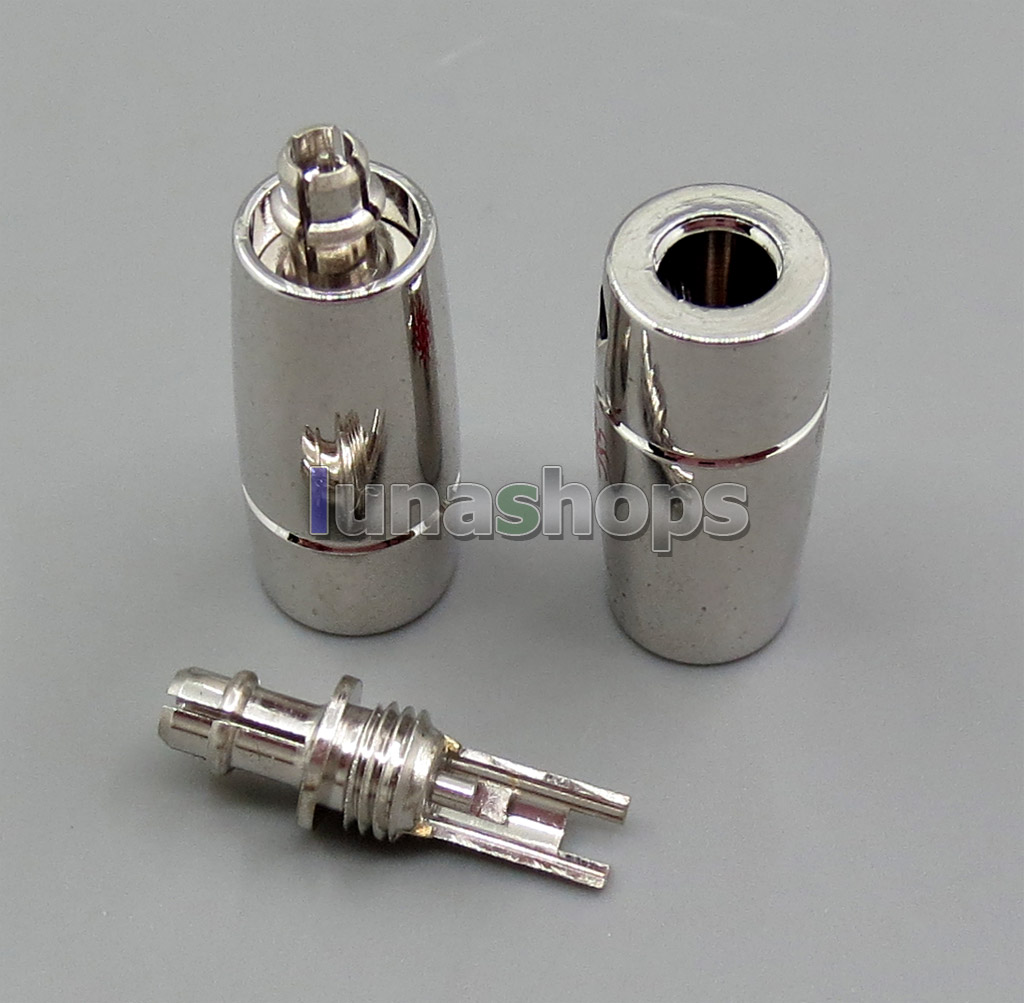 Top High-end ATL Rhodium plated earphone diy pin adapter MMCX-00RH for Shure UE900 SE215 SE315 SE425 SE535