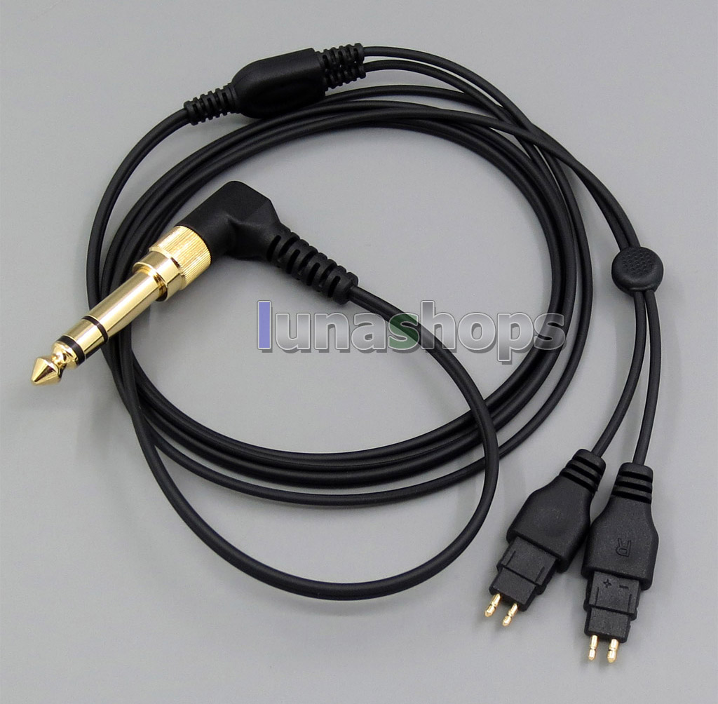 6.5mm/3.5mm Plug Headphone Cable For Sennheiser HD414 HD420 HD430 HD650 HD600 HD580