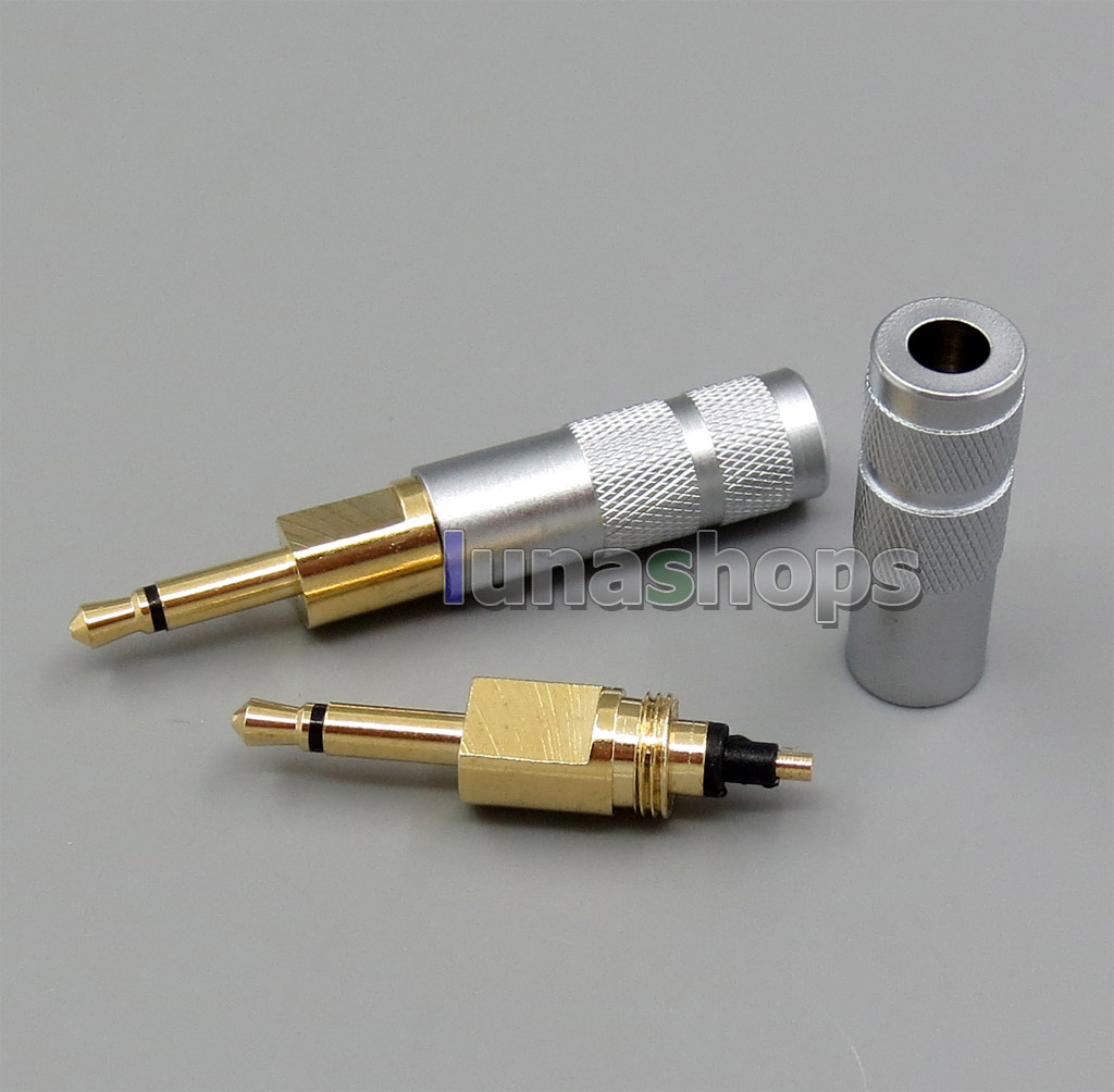 Earphone Pins For Sennheiser HD700 Headphone Cable DIY Connectors Knurling Shell Adapter