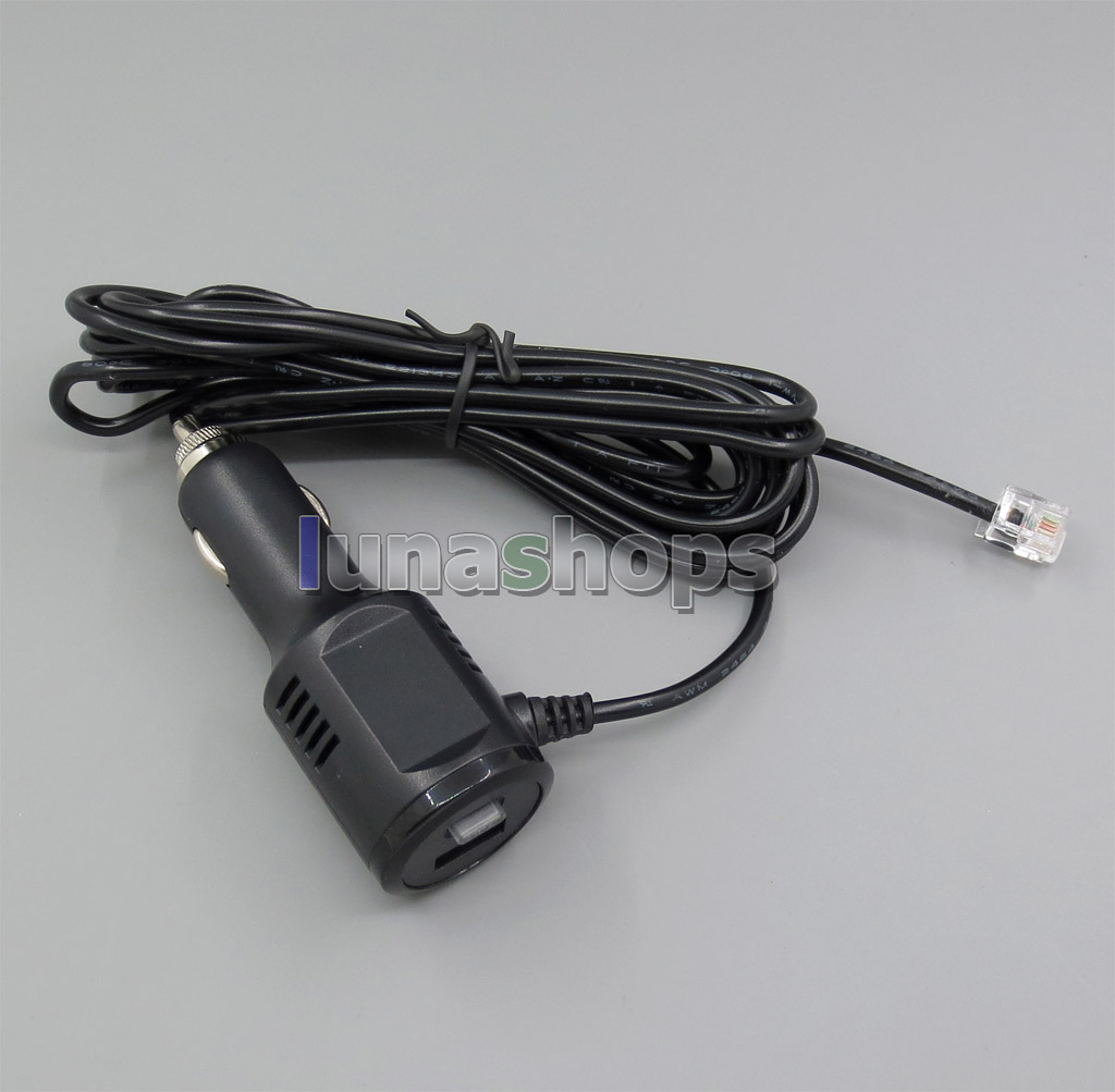 DC Power Car Charger Cord Adapter For Valentine One V1 Uniden DFR6 DFR7 Escort Passport Radar Laser Detector