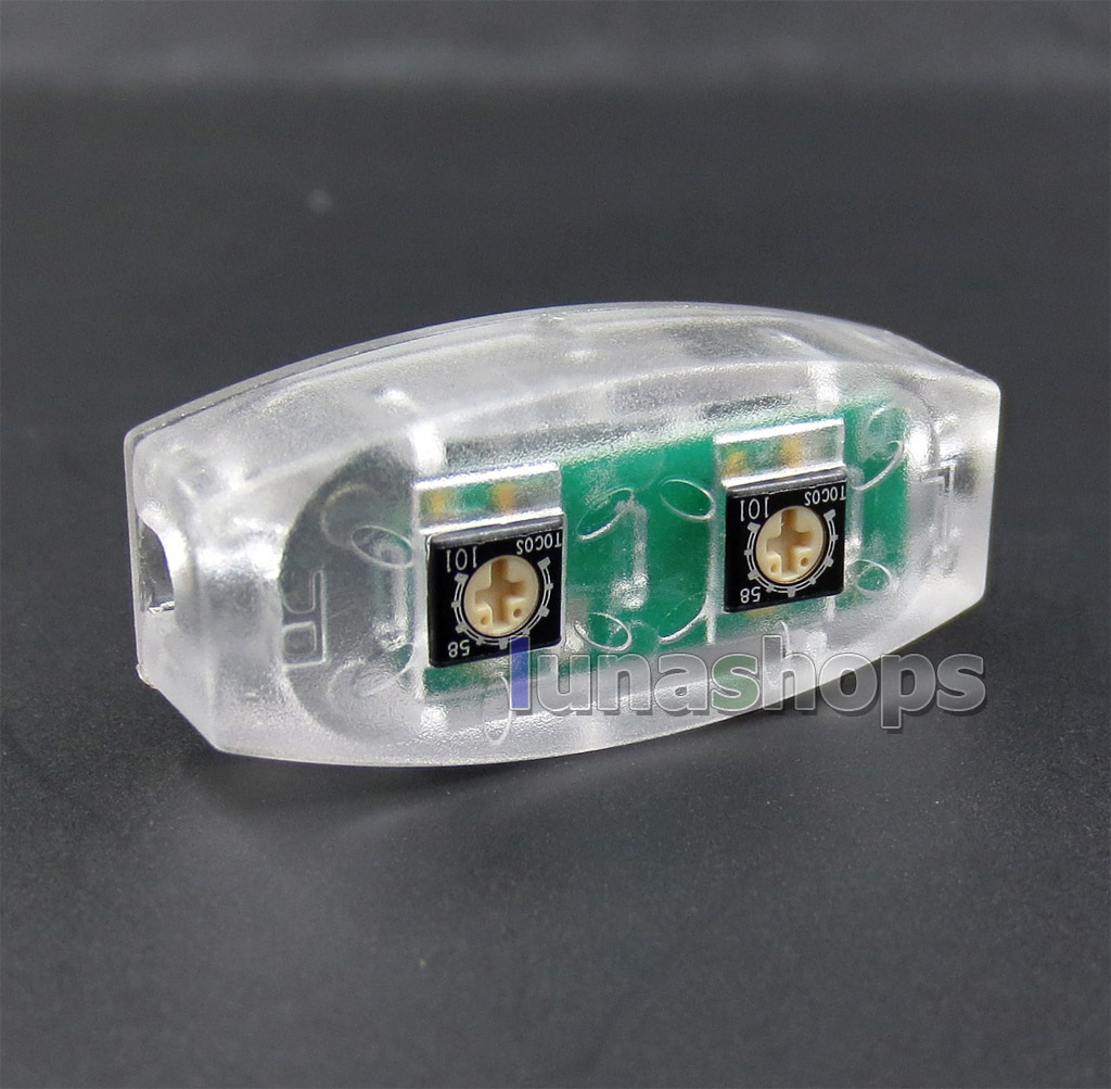 Ultrahard Polycarbonate Frequency Bass Adjuster Adapter For JH AUDIO JH24 Roxanne AKR03 Layla Angie Earphone Cable