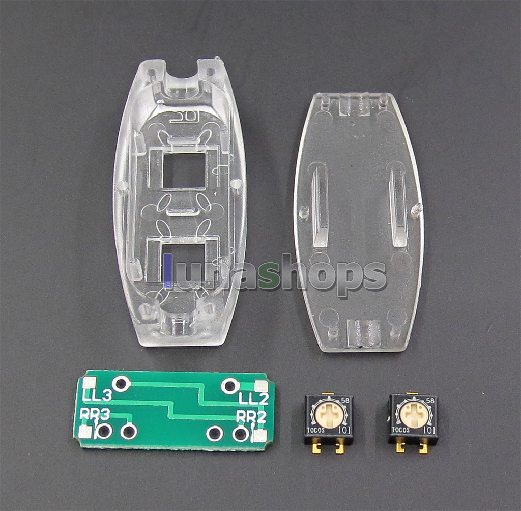 Ultrahard Polycarbonate Frequency Bass Adjuster Adapter For JH AUDIO JH24 Roxanne AKR03 Layla Angie Earphone Cable