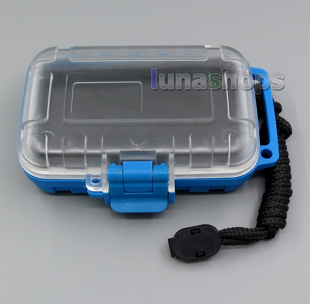 Luxurious Waterproof Larger Size Earphone Headphone Cable Box Case For Shure se535 AKR03 Roxxane Layla Angie etc.