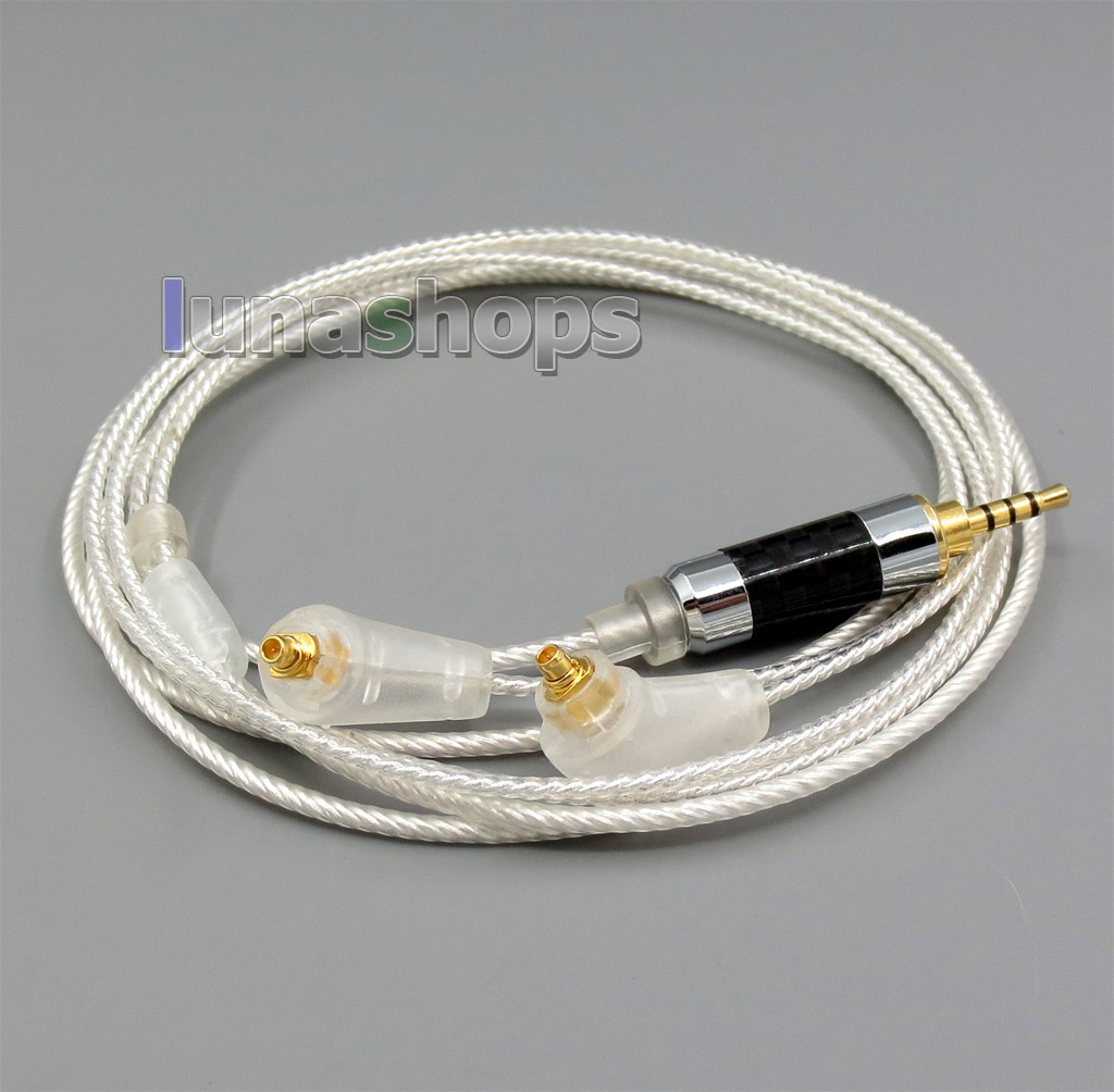 2.5mm TRRS Silver Plated Earphone Cable For Sony XBA-H2 XBA-H3 XBA-Z5 xba-A3 xba-A2