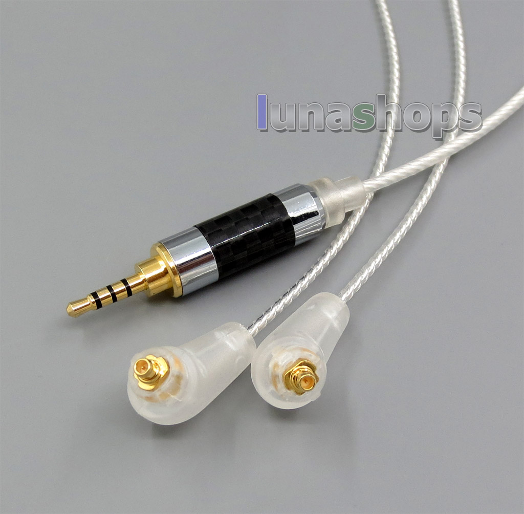 2.5mm TRRS Silver Plated Earphone Cable For Sony XBA-H2 XBA-H3 XBA-Z5 xba-A3 xba-A2