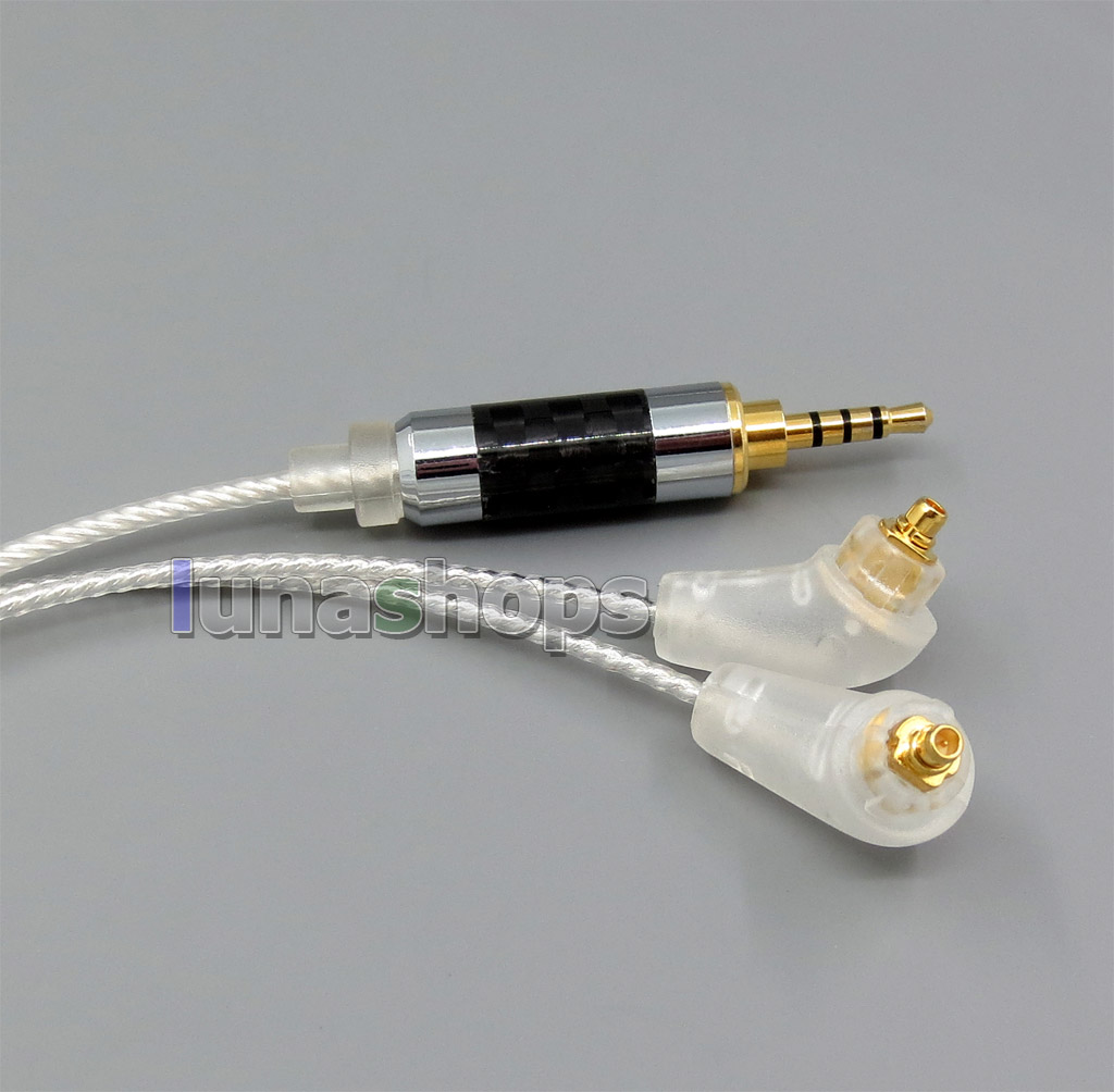 2.5mm TRRS Silver Plated Earphone Cable For Sony XBA-H2 XBA-H3 XBA-Z5 xba-A3 xba-A2