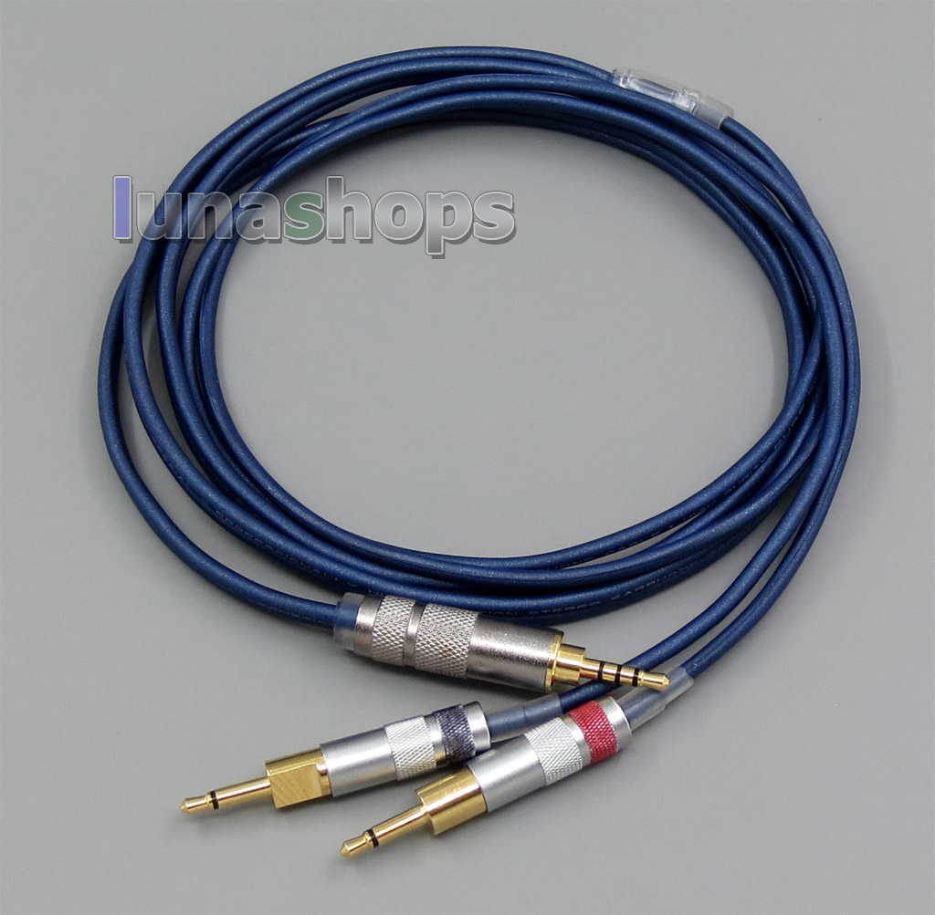 120cm headphone PURE Silver Cable + PEP Insulated For 2.5mm TRRS To Sennheiser HD700