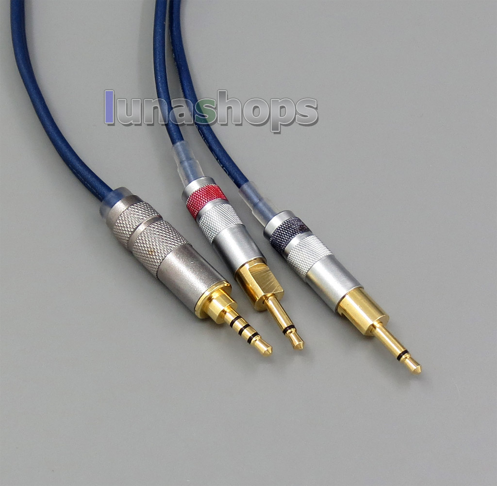 120cm headphone PURE Silver Cable + PEP Insulated For 2.5mm TRRS To Sennheiser HD700