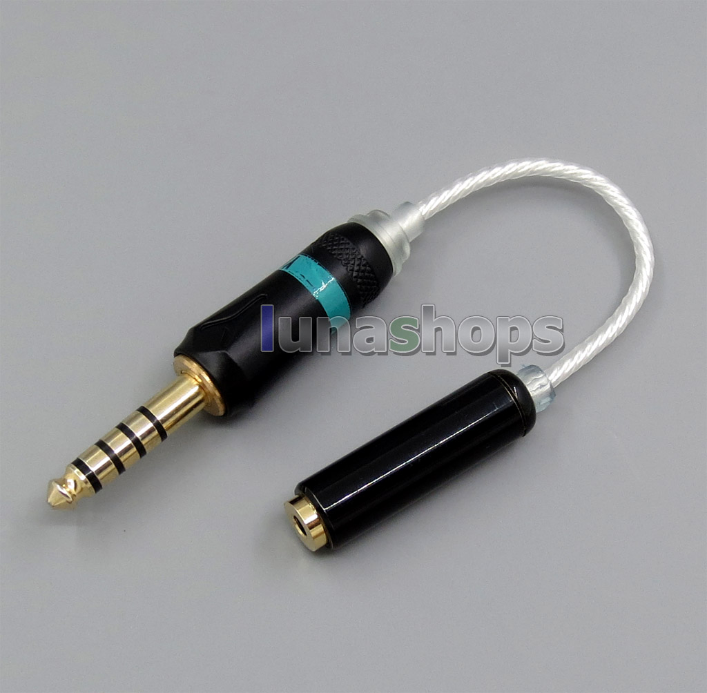 4.4mm Earphone Converter Adapter for Sony PHA-2A TA-ZH1ES NW-WM1Z NW-WM1A AMP Player To 2.5mm 4 poles TRRS Female