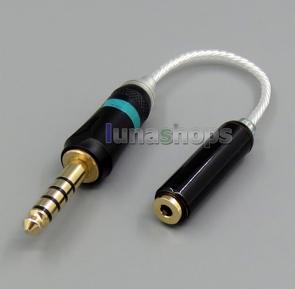 4.4mm Earphone Converter Adapter for Sony PHA-2A TA-ZH1ES NW-WM1Z NW-WM1A AMP Player To 2.5mm 4 poles TRRS Female