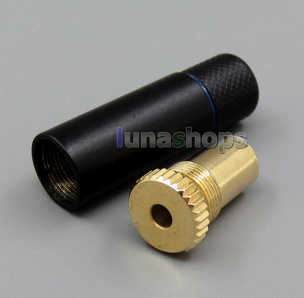 Slim TRRS 2.5mm 4pole Female DIY Repair Plug Port Audio Cable Connector Adapter