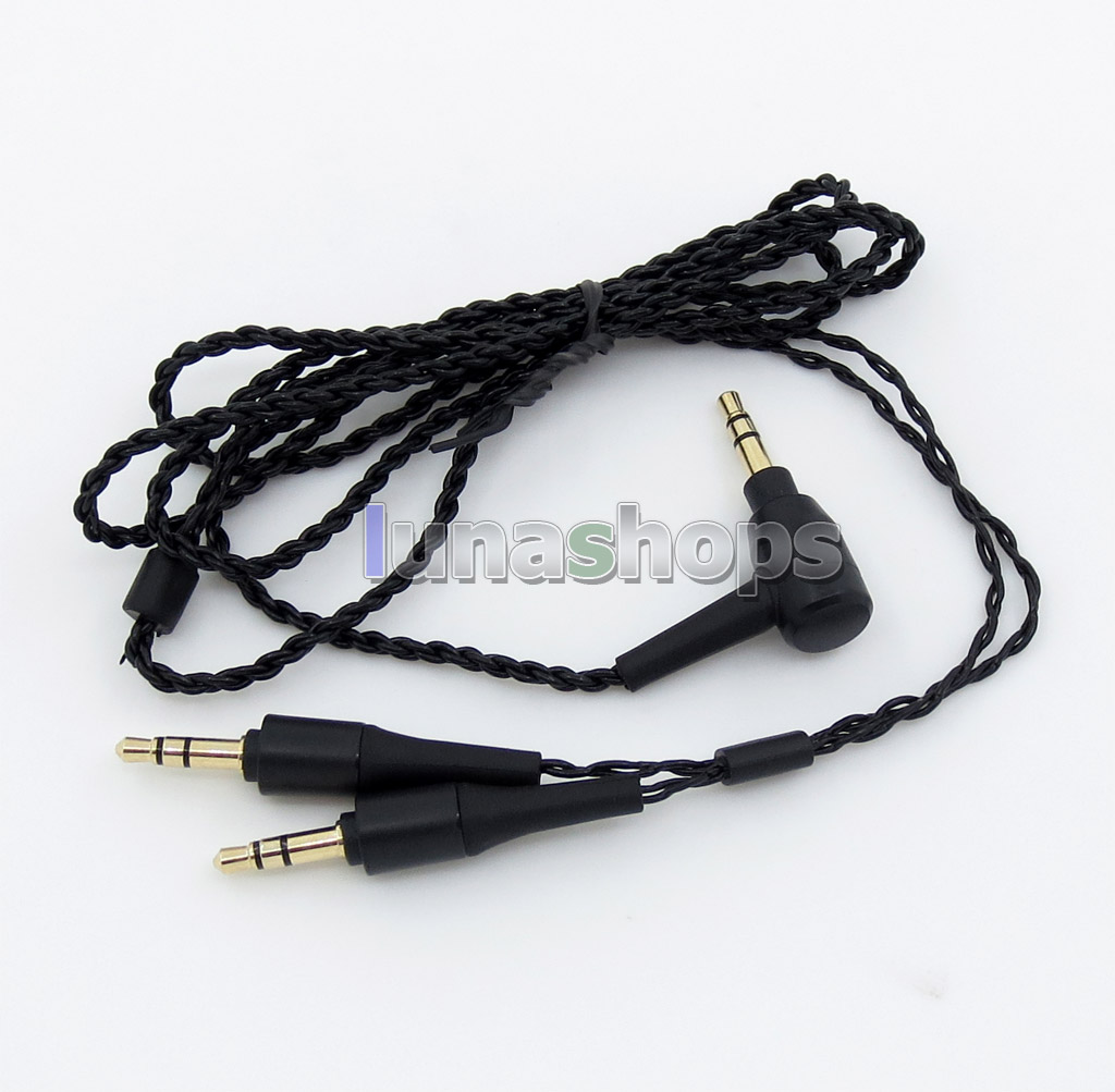 Upgrade DIY Headphones Cable Cord for Sony MDR Z7/ Denon D7100/D600 Headphones