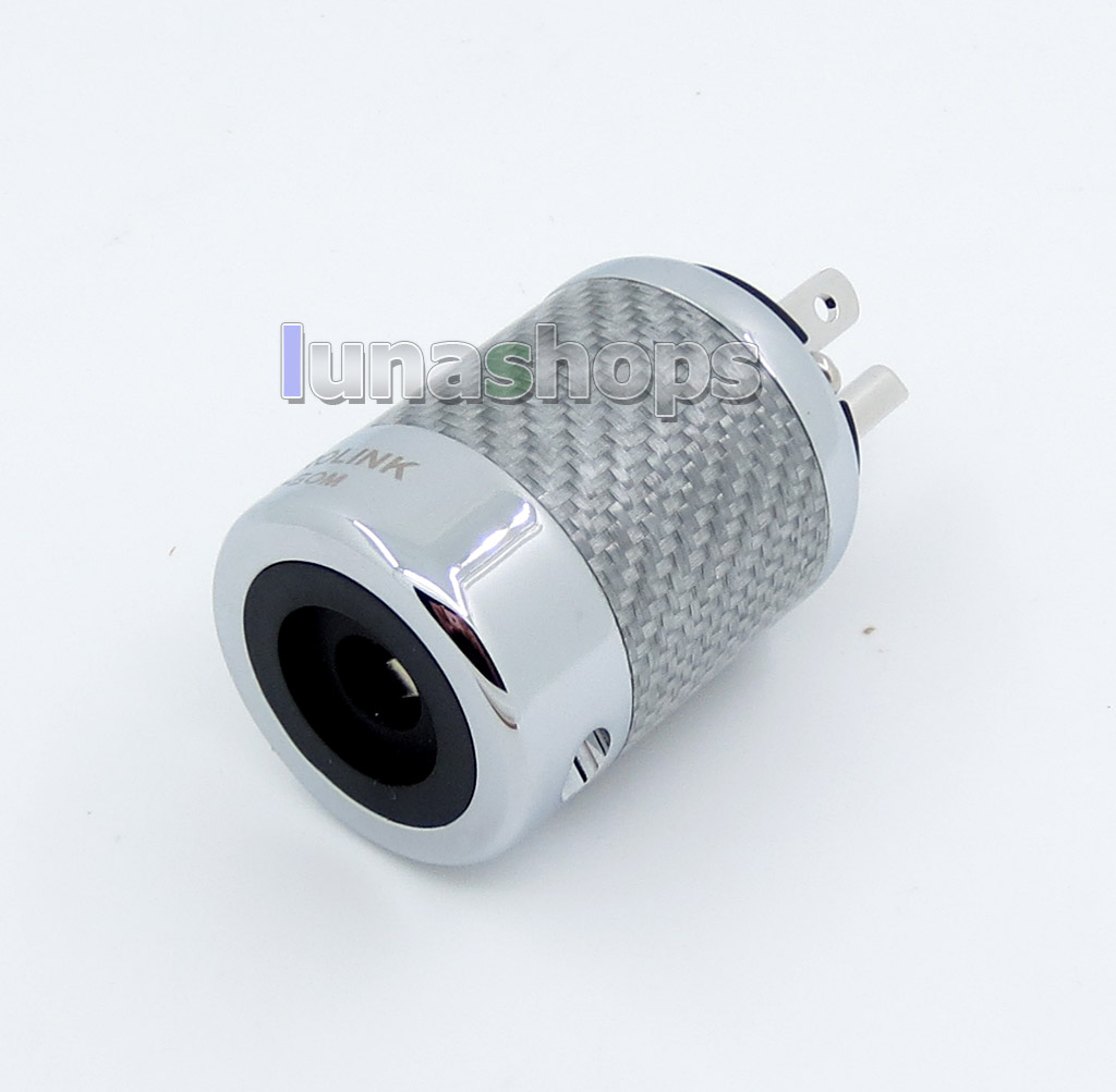 ACROLINK FI-50R NCF Carbon Rhodium Plated Power Male DIY Adapter Socket Freezing at -196 degree