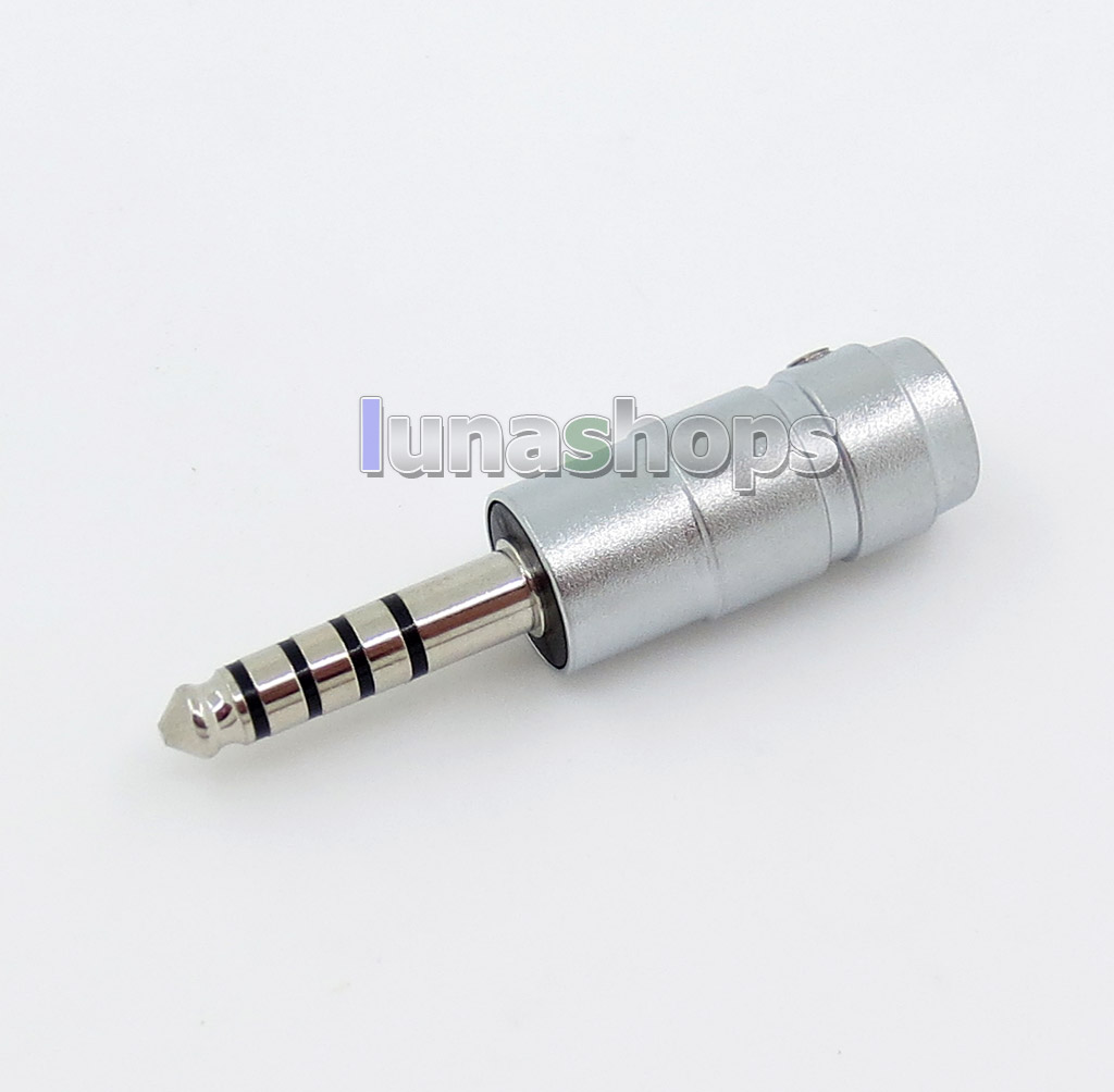 Gold/Rhodium Plated Red Copper 4.4mm Headphone Earphone Pin Adapter For Sony PHA-2A TA-ZH1ES NW-WM1Z NW-WM1A AMP Player