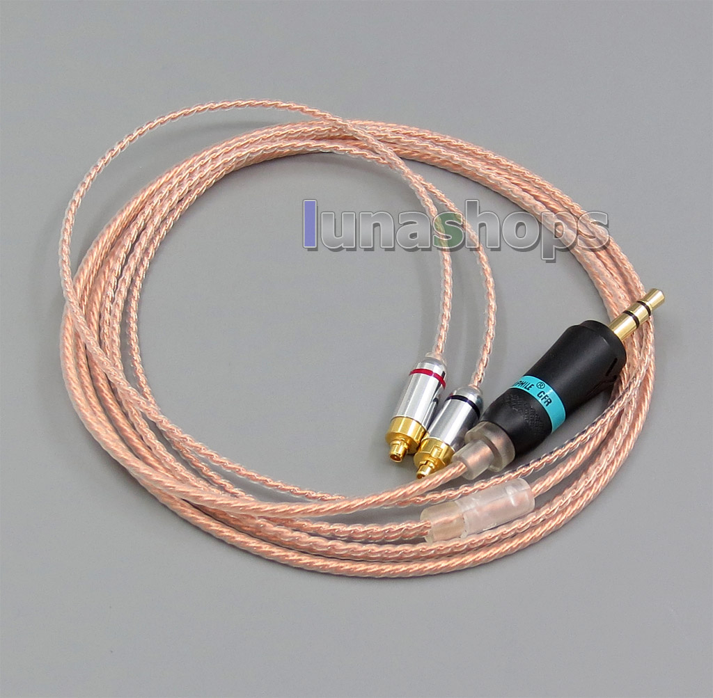 4.4mm Earphone Silver 7N OCC Cable For DUNU DN-2002 2BA T5 2Dynamic Hybrid