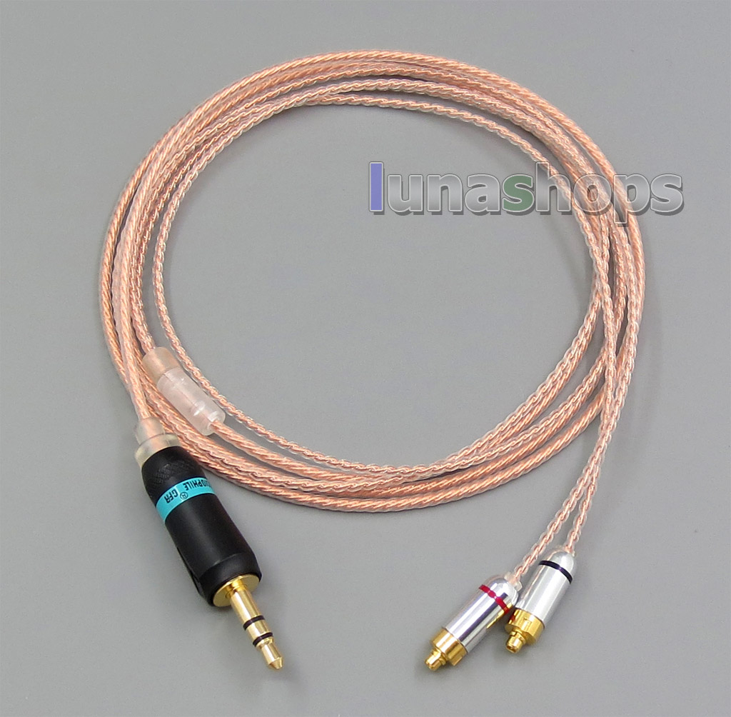 4.4mm Earphone Silver 7N OCC Cable For DUNU DN-2002 2BA T5 2Dynamic Hybrid