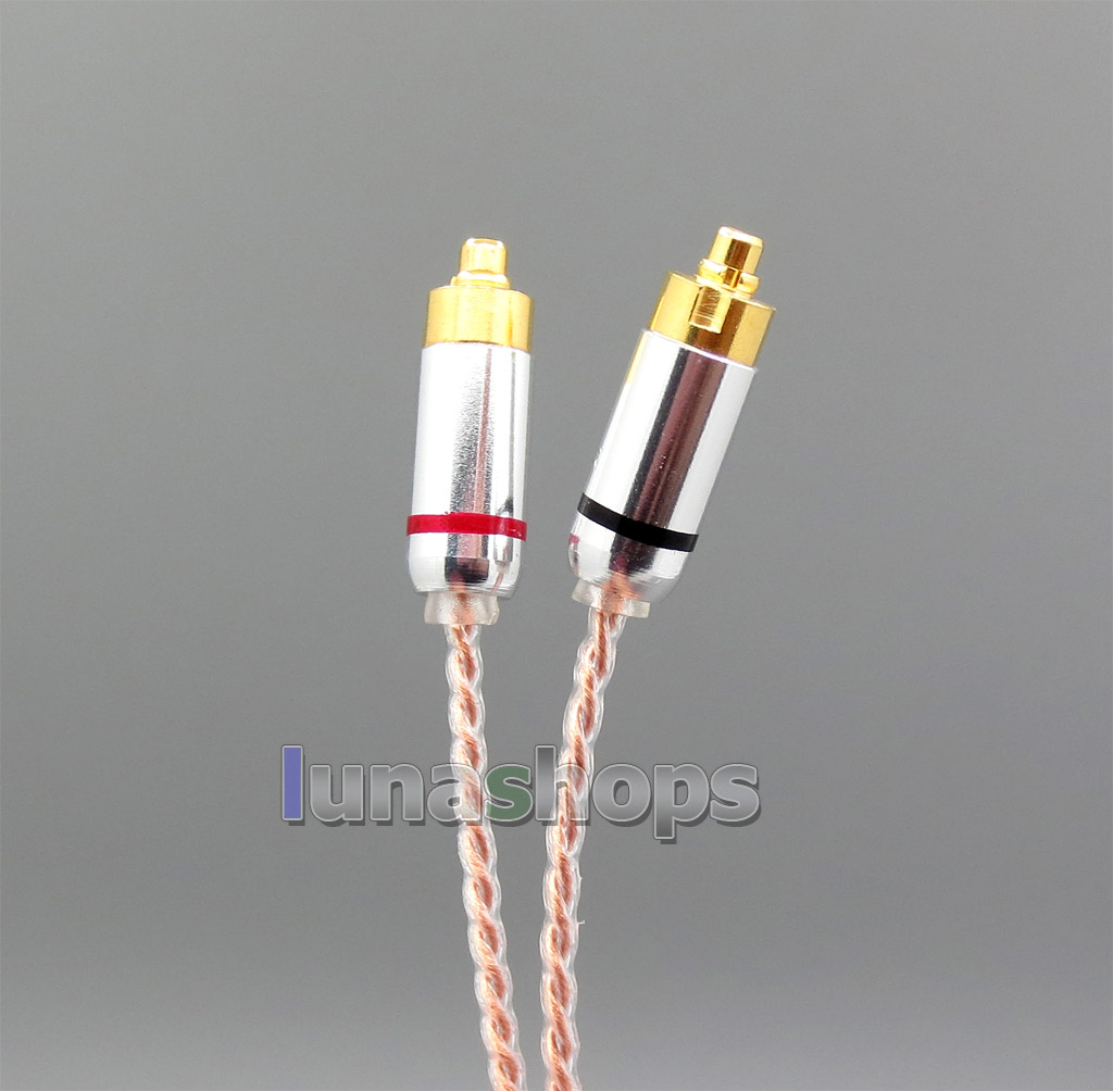 4.4mm Earphone Silver 7N OCC Cable For DUNU DN-2002 2BA T5 2Dynamic Hybrid 