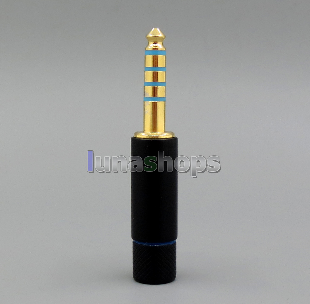 Black Blue Ring 4.4mm Headphone Earphone Adapter For Sony PHA-2A TA-ZH1ES NW-WM1Z NW-WM1A AMP Player