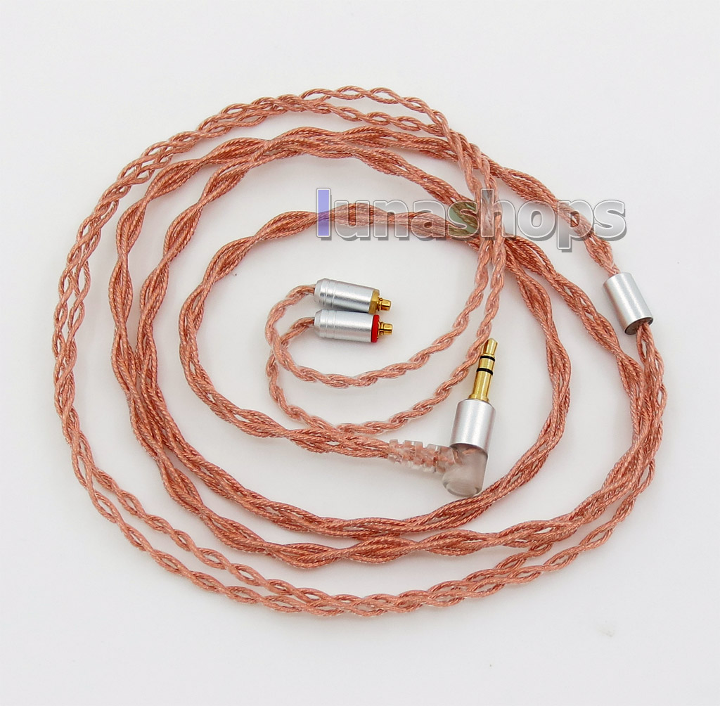 Extremely Soft PVC OCC MMCX Cable For Shure SE215 SE315 SE425 SE535 SE846 Earphone