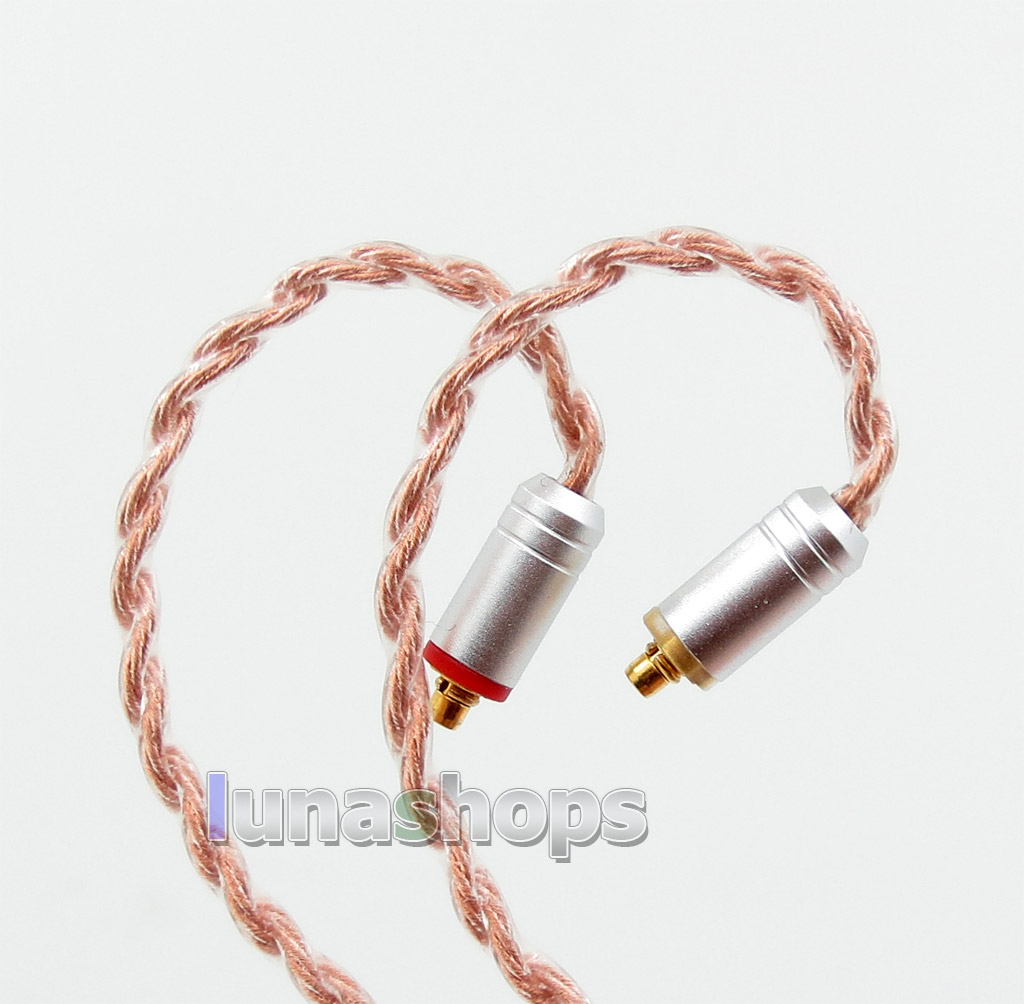 Extremely Soft PVC OCC MMCX Cable For Shure SE215 SE315 SE425 SE535 SE846  Earphone