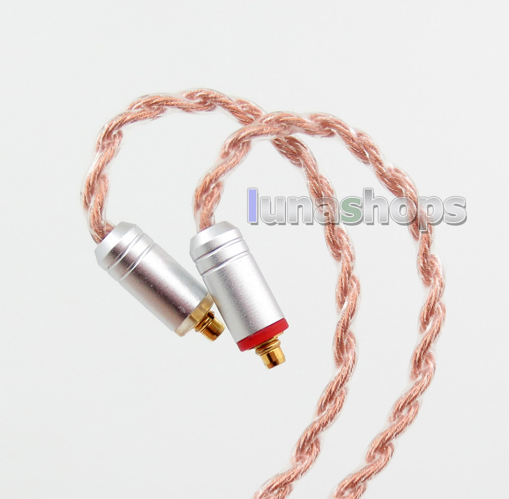 Extremely Soft PVC OCC MMCX Cable For Shure SE215 SE315 SE425 SE535 SE846  Earphone