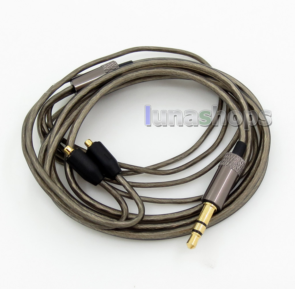 14*0.06mm OFC 32 Cores Shielding Cable For Shure SE215 SE315 SE425 SE535 SE846 Earphone