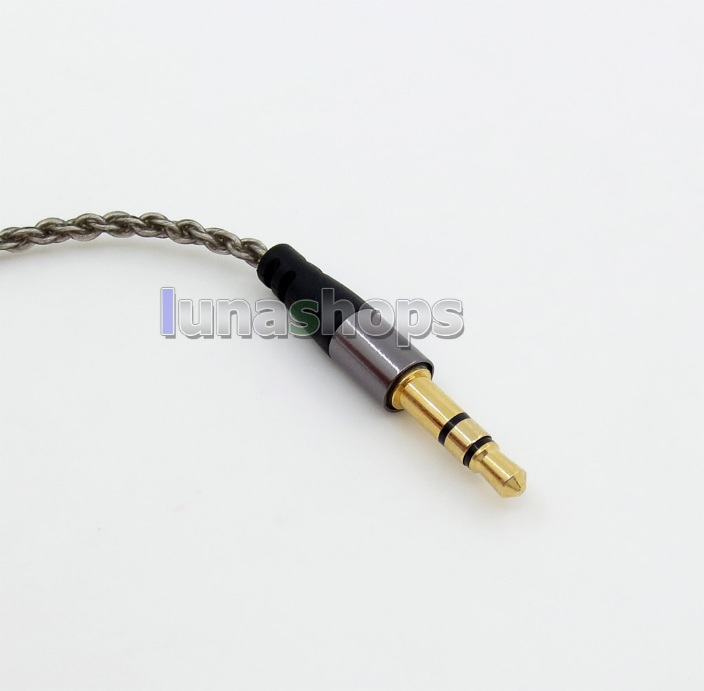 With Earphone PVC OCC Silver Plated Cable For Shure SE215 SE315 SE425 SE535 SE846