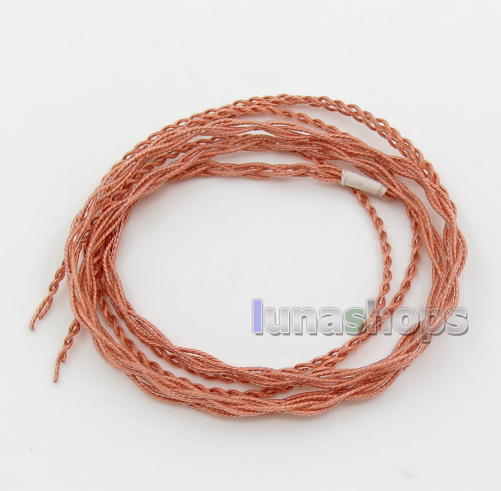 Semi-finished Extremely Soft PVC OCC Bulk DIY Earphone Cable Wires