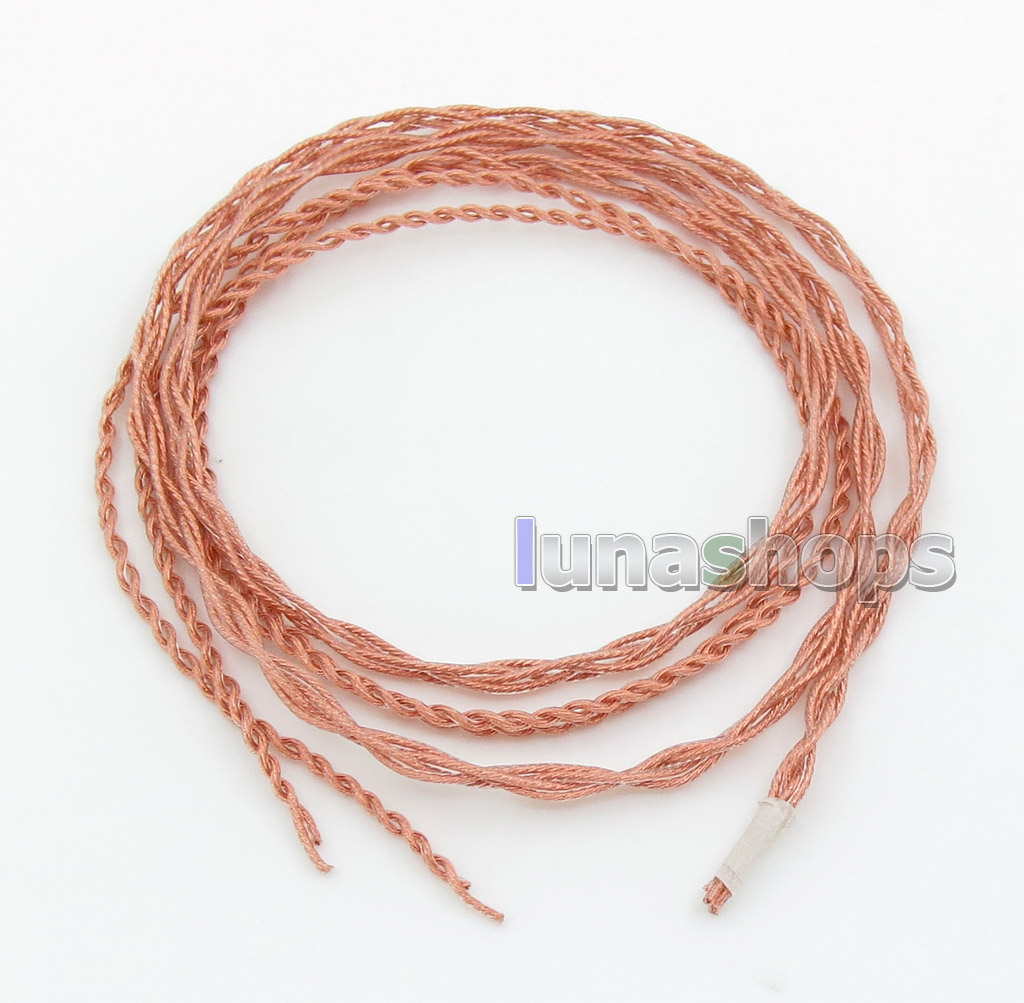 Semi-finished Extremely Soft PVC OCC Bulk DIY Earphone Cable Wires