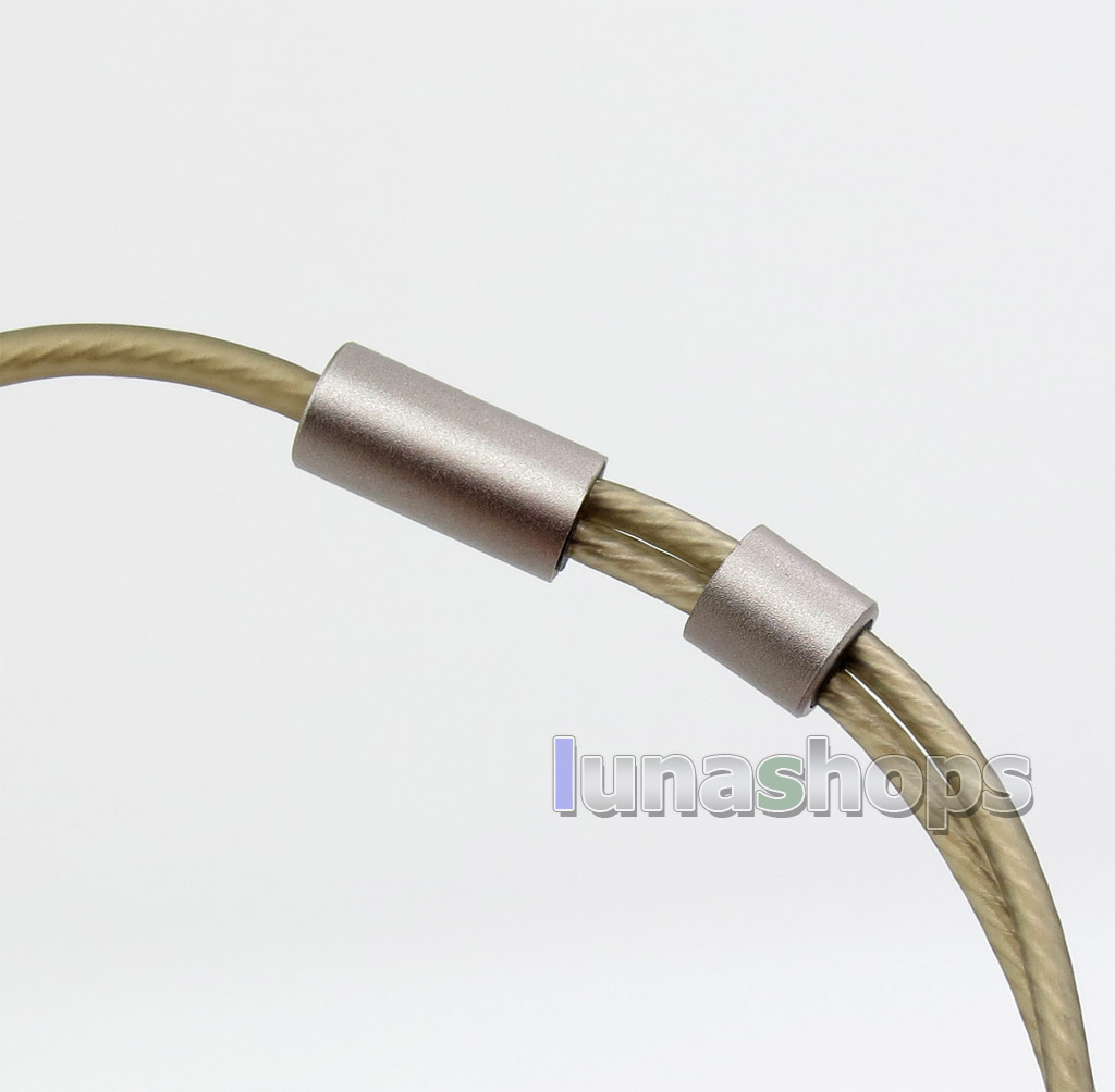 Silver Plated Mic Remote Cable For Audio-technica CKS1100 ATH-LS70 ATH-LS50 ATH-E40 ATH-E50 ATH-E70