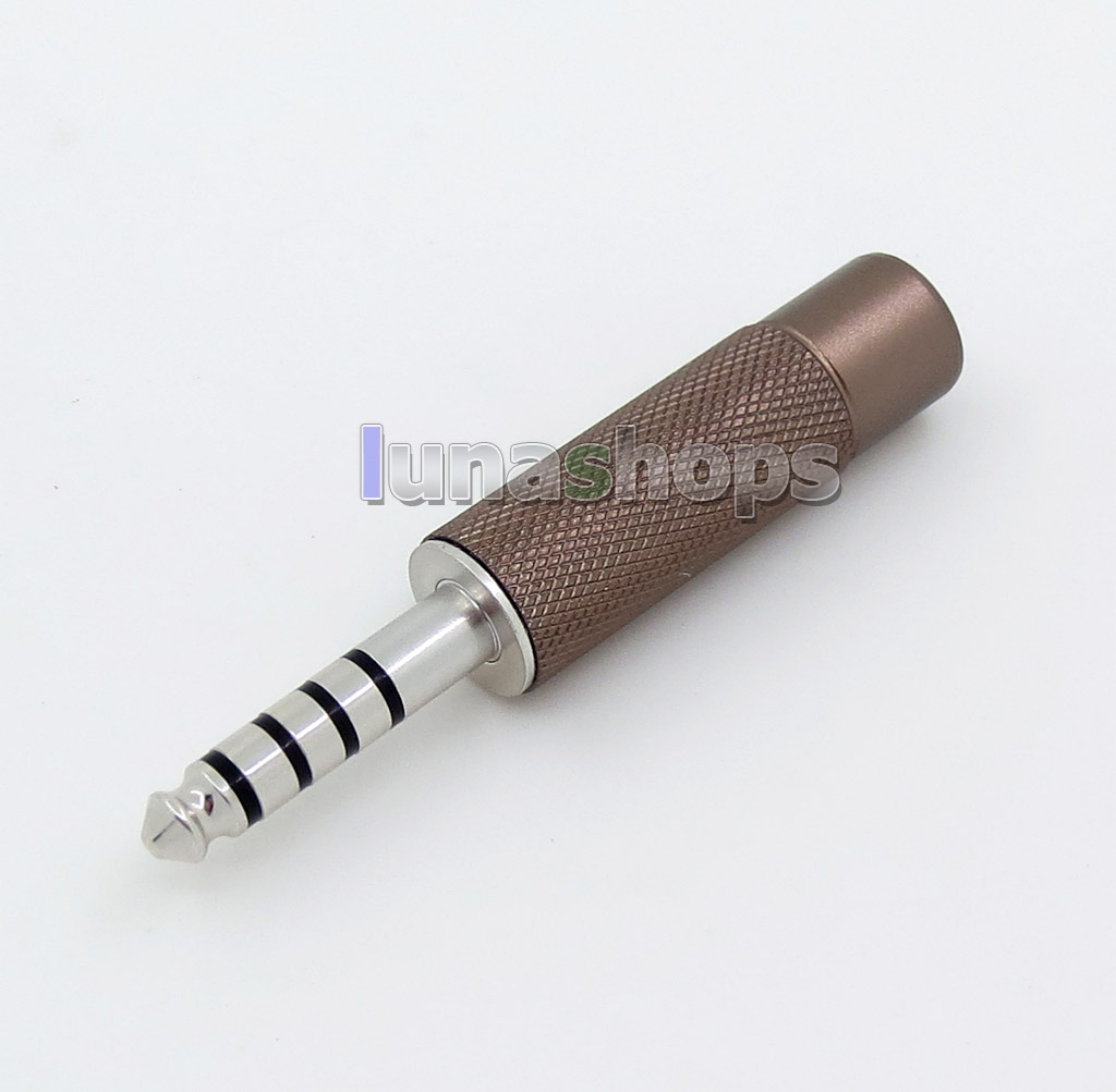 Rhodium Plated 4.4mm Balanced Male To 2.5mm TRRS Female Converter Headphone Earphone Adapter For Sony PHA-2A TA-ZH1ES NW-WM1Z NW-WM1A AMP