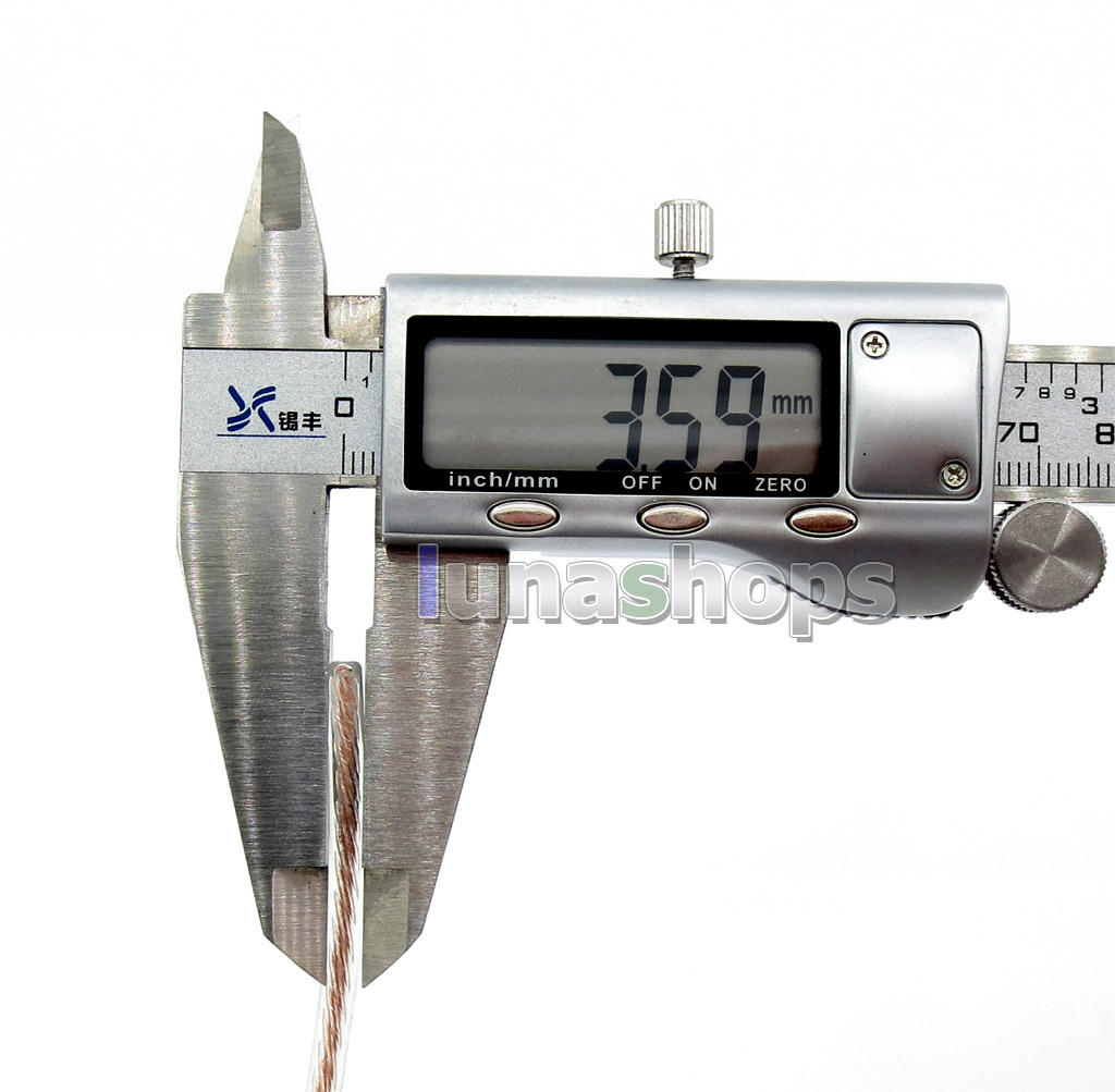 100m Bulk OCC + Silver Plated Mixed Bulk 4 Cores DIY Earphone Cable Wires