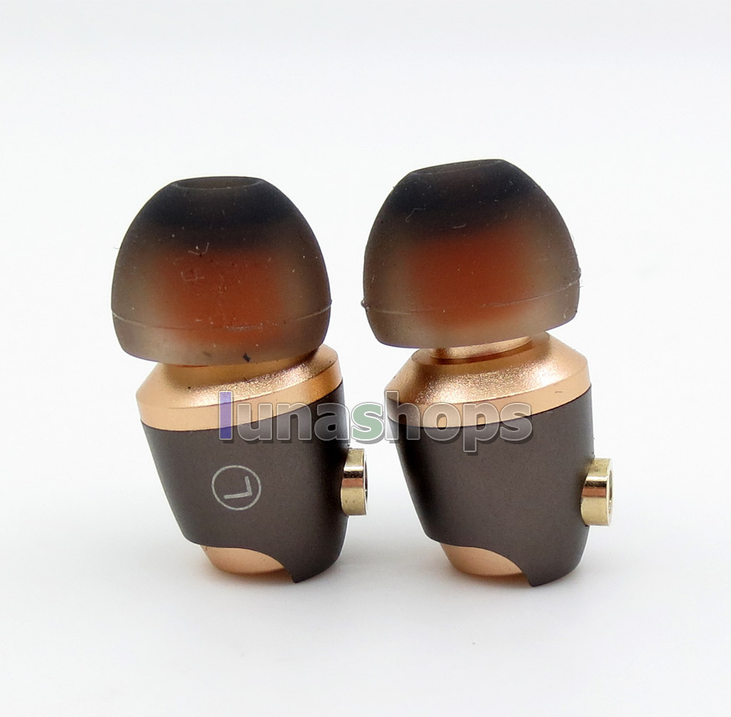 3.5mm 10mm Speaker With Mic Remote In Ear Stereo TPE OFC Earphone MMCX Cable Version