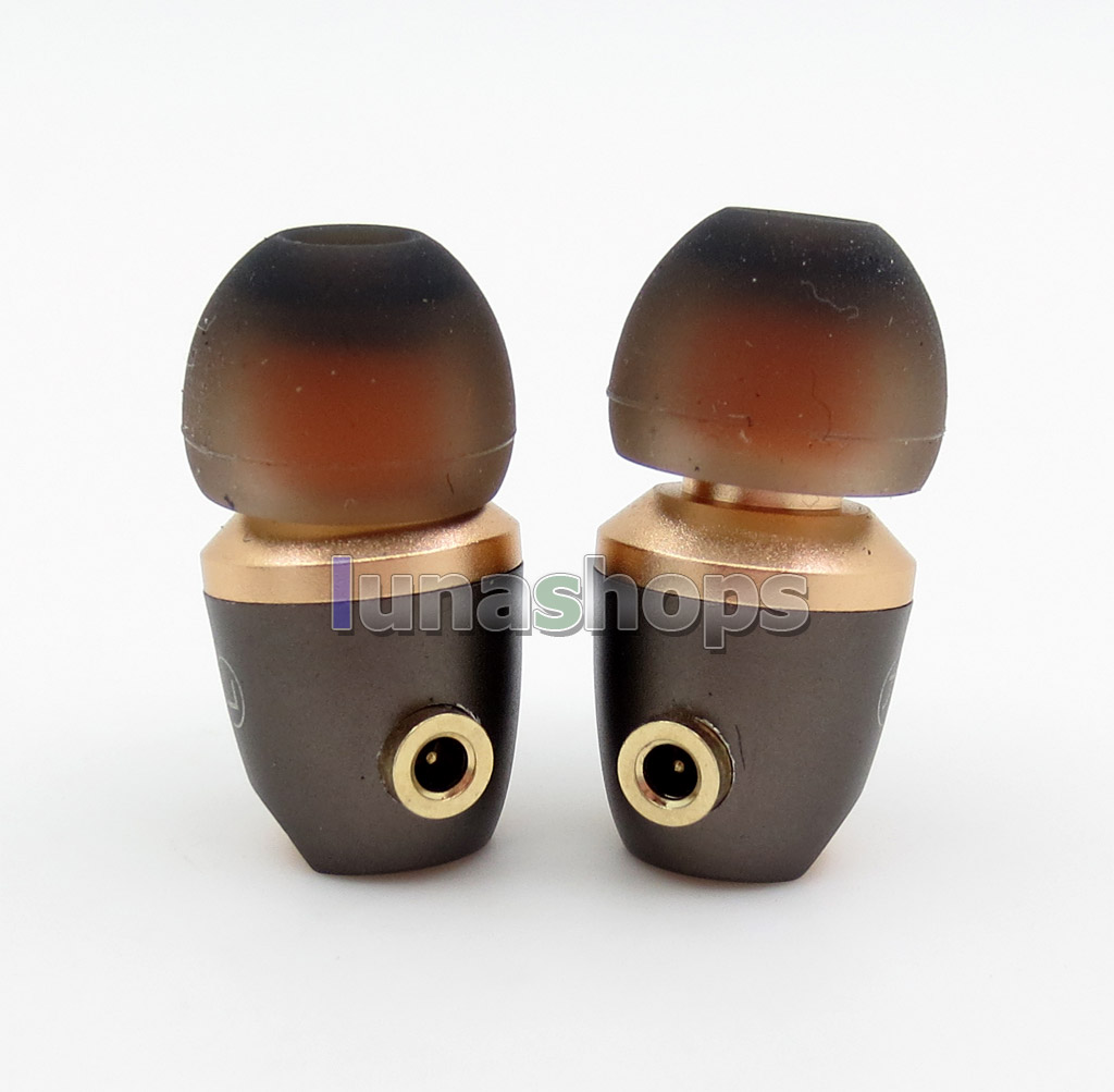 3.5mm 10mm Speaker With Mic Remote In Ear Stereo TPE OFC Earphone MMCX Cable Version