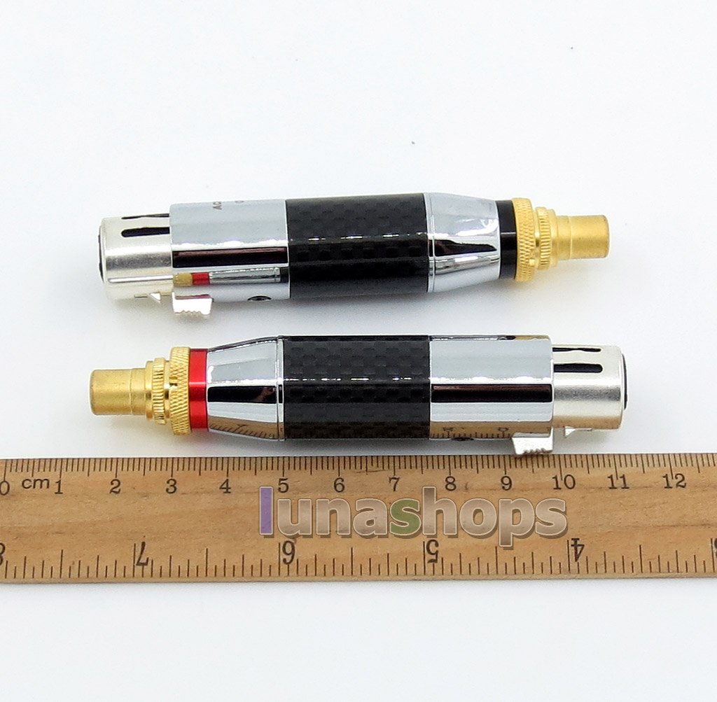 1 Pair Acrolink cf-601f XLR 3 Pin Female To RCA Female Audio HiFi Adapter Converter