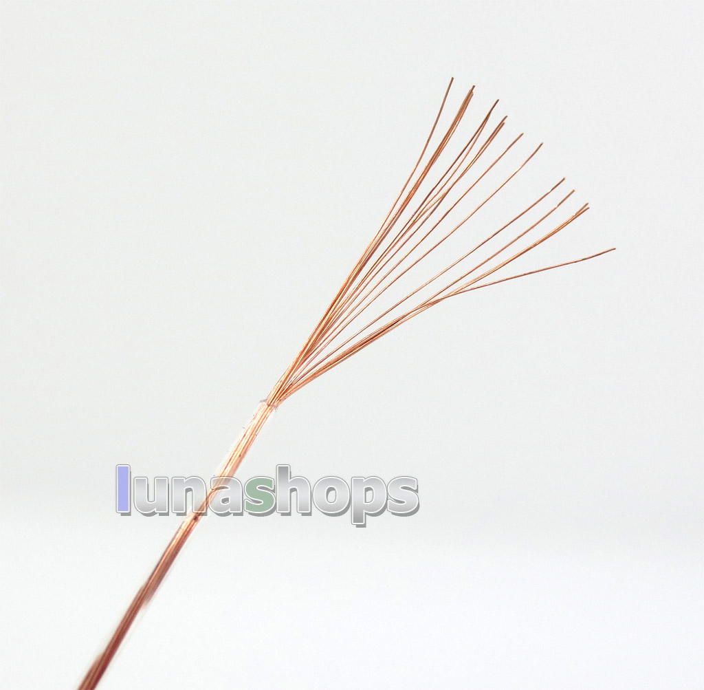 100m Acrolink 16 cores Pure 7N OCC Signal Wire Cable 0.3mm2 0.15mm*16 Dia:1.1mm For DIY Hifi