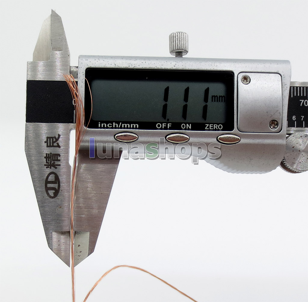 100m Acrolink 16 cores Pure 7N OCC Signal Wire Cable 0.3mm2 0.15mm*16 Dia:1.1mm For DIY Hifi