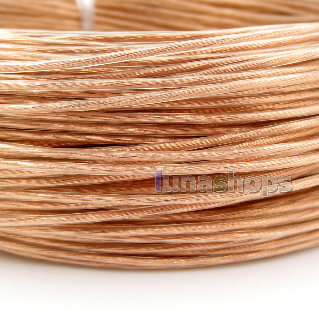 100m Acrolink 28 cores Pure 7N OCC Signal Wire Cable 0.5mm2 0.15mm*28 Dia:1.5mm For DIY Hifi