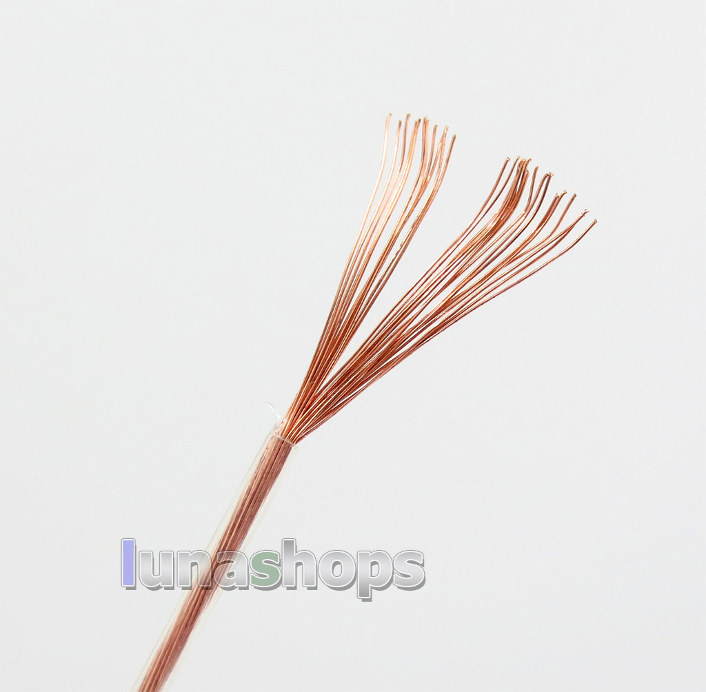 100m Acrolink 28 cores Pure 7N OCC Signal Wire Cable 0.5mm2 0.15mm*28 Dia:1.5mm For DIY Hifi