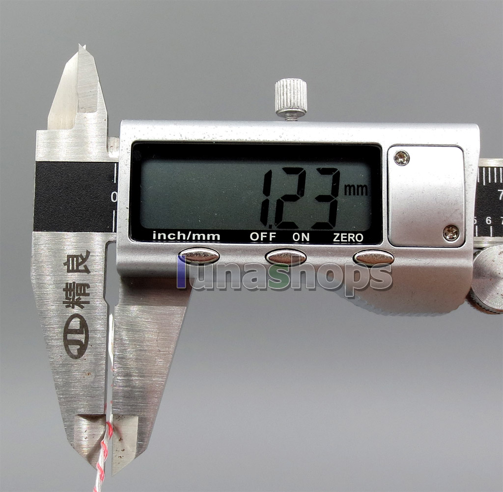 100m 16 cores +7 cores Silver Plated OCC  Transparent + Red Insulating Layer 0.14mm*16+0.08mm*7 Wire Diameter:1.2mm 