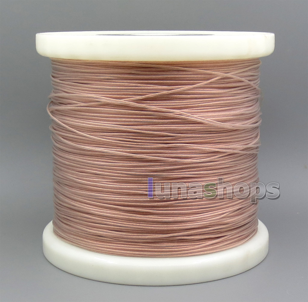 13 cores litz wire 6N Pure OCC Clear PU Insulating Layer(Not Teflon)0.08*13/0.9mm Wire Diameter:0.9mm