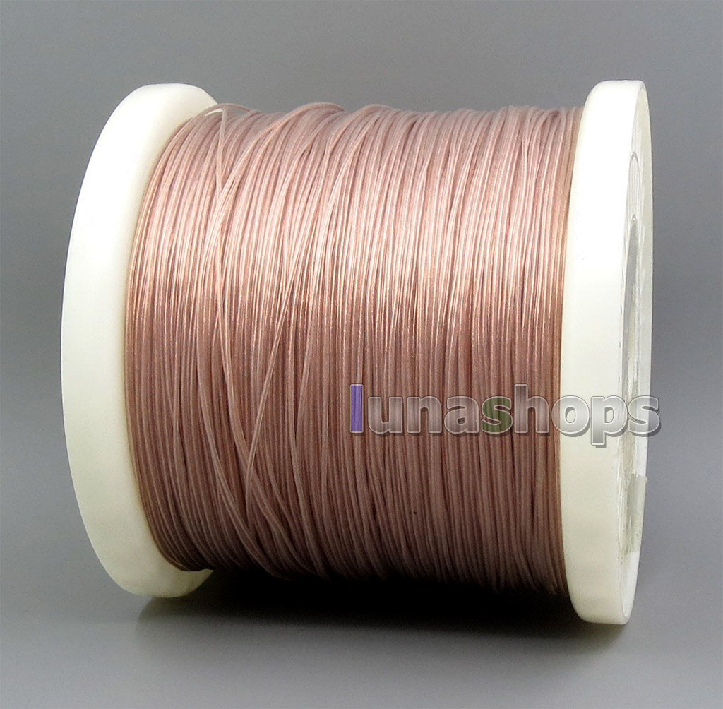 13 cores litz wire 6N Pure OCC Clear PU Insulating Layer(Not Teflon)0.08*13/0.9mm Wire Diameter:0.9mm
