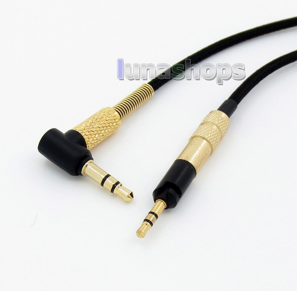 Black ZLL Headphone Cable For Sennheiser HD595 HD598 HD558 HD518 Headset Earphone