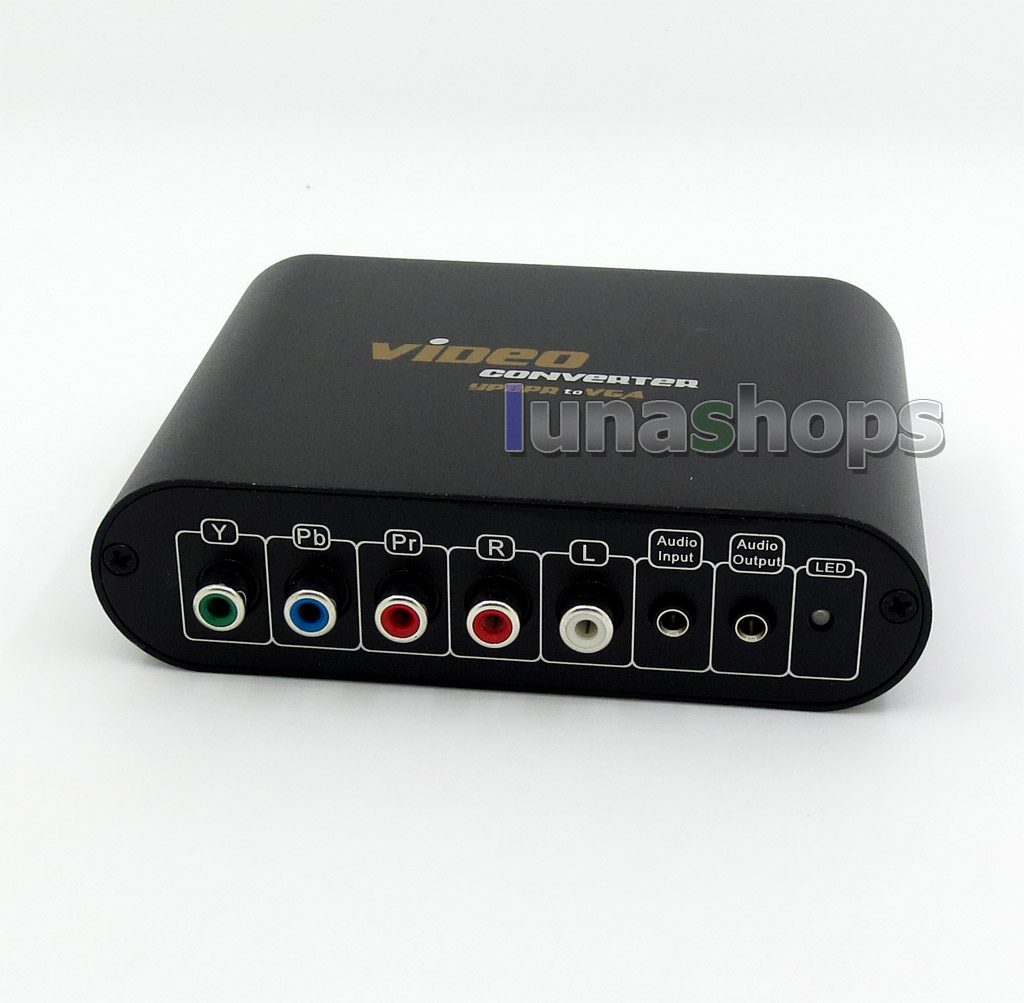 HD BOX HDTV YPbPr To VGA 