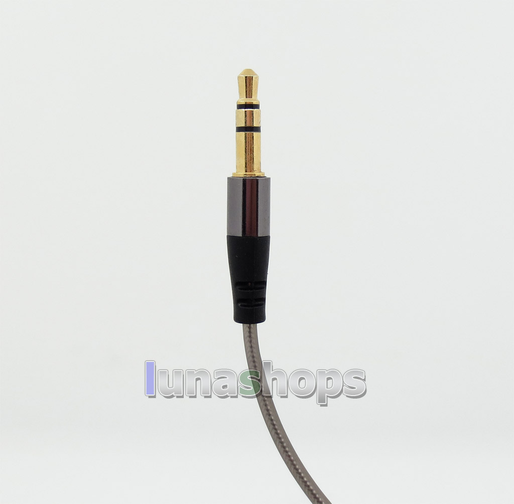 With Earphone Hook Aluminium Foil Plated PU Skin Cable For Shure SE215 SE315 SE425 SE535 SE846