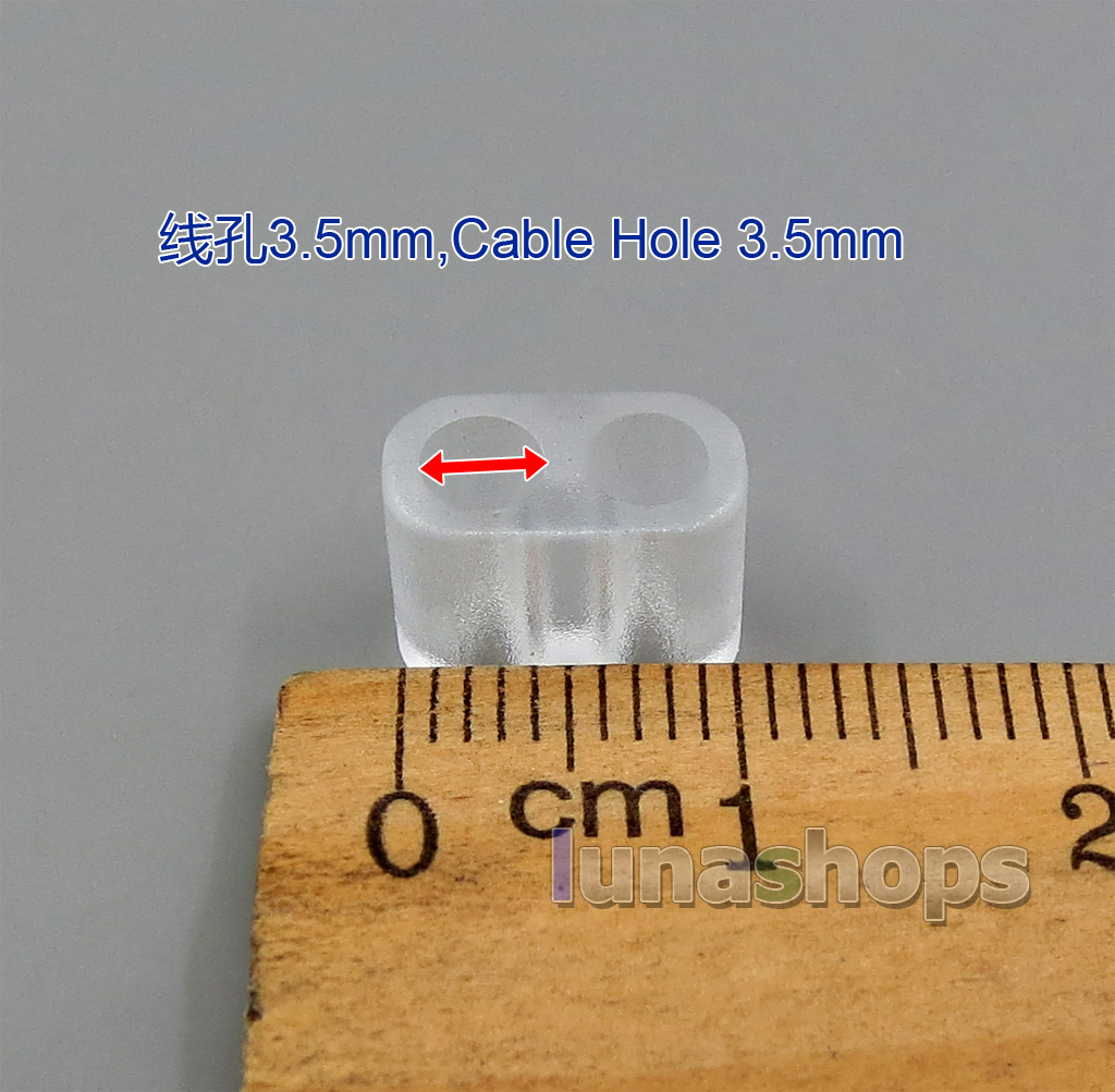 1pcs L Size Headphone Cable Audio Movement Part Splitter Adapter For DIY Custom Cable