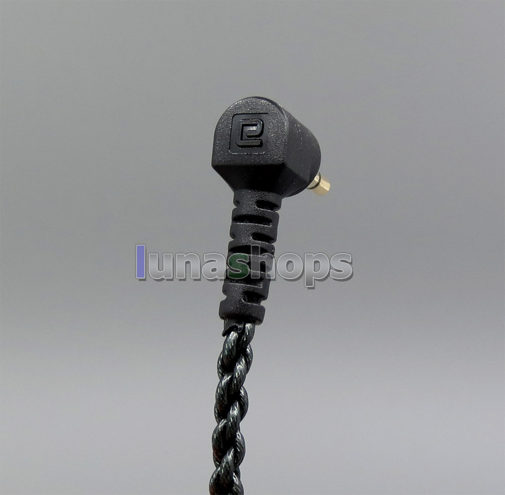 EachDIY 2.5mm TRRS Earphone Silver Plated OCC Mixed Foil PU Cable For Sennheiser IE8 IE80 IE8i