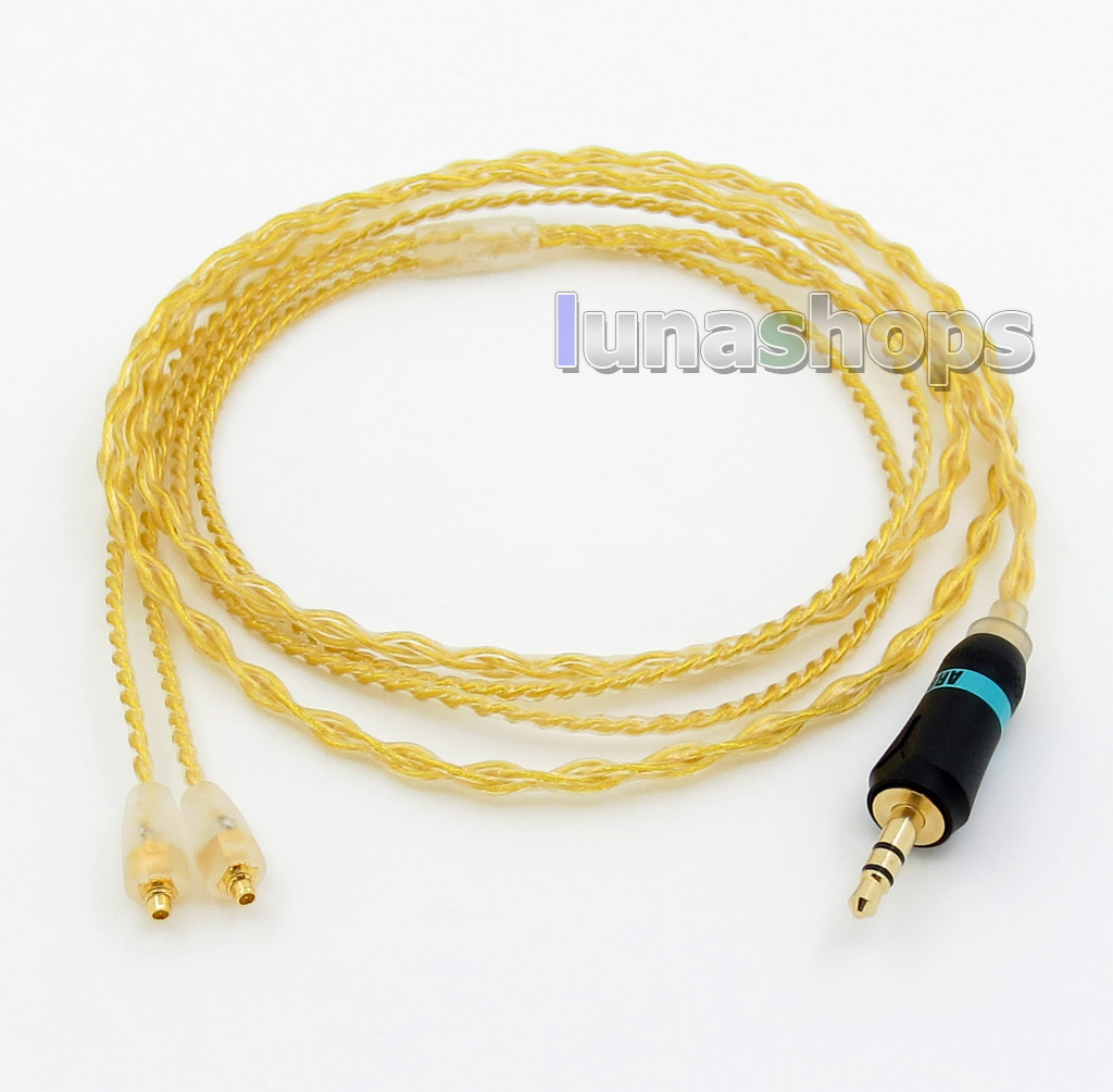 30m Acrolink 6n OCC Silver Plated + Gold Plated 28AWG 14*0.08mm PUR OD 0.8mm DIY Earphone Cable
