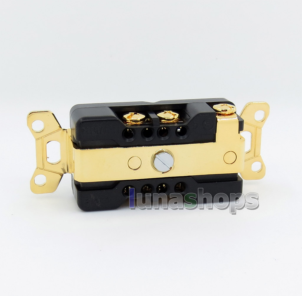 Acrolink refrigeration Series GTX NCF Pure Transmission Hi-End-G Power Plug Adapter Socket Gold plated