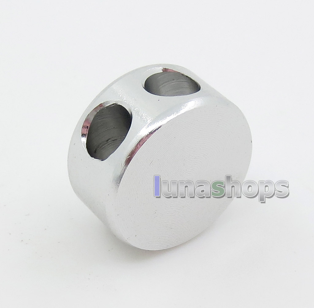 L Size Full Metal Speaker Headphone Cable Audio Movement Part Splitter Adapter For DIY Custom Cable 